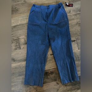 Koret NWT Cotton Trevira Poly Blue Denim Jeans womens 20